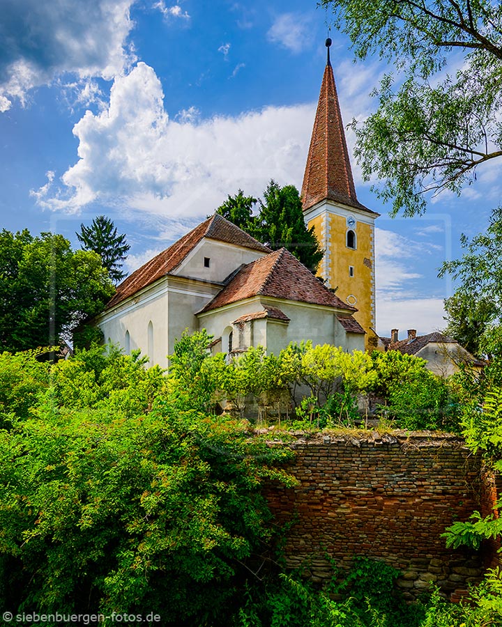 seiden jidvei kirchenburg evangelische kirche