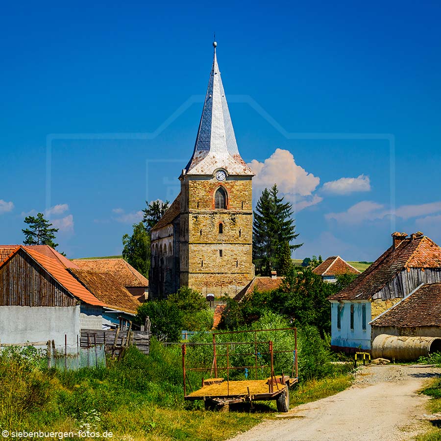 Die evangelische Kirche in Engenthal (rumänisch Mighindoala, ungarisch Ingodály).